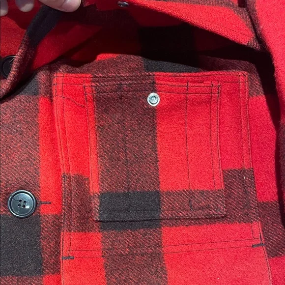 “Discontinued”FILSON size large DOUBLE MACKINAW WOOL CRUISER JACKET - Picture 5 of 13